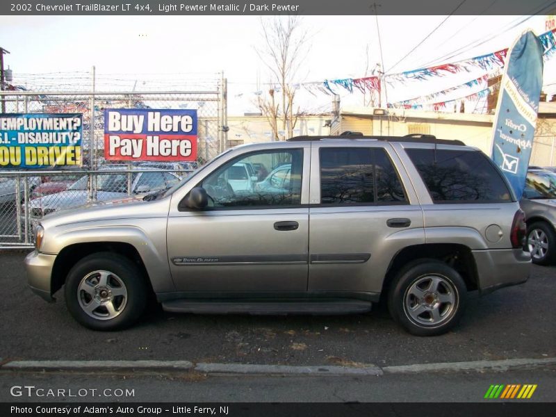 Light Pewter Metallic / Dark Pewter 2002 Chevrolet TrailBlazer LT 4x4