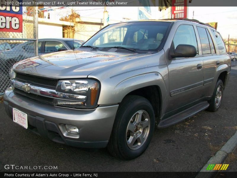 Light Pewter Metallic / Dark Pewter 2002 Chevrolet TrailBlazer LT 4x4