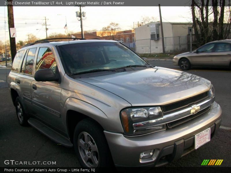 Light Pewter Metallic / Dark Pewter 2002 Chevrolet TrailBlazer LT 4x4