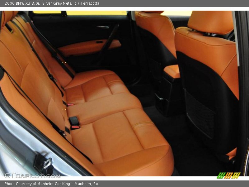 Silver Grey Metallic / Terracotta 2006 BMW X3 3.0i