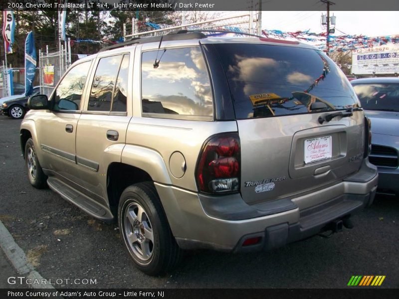 Light Pewter Metallic / Dark Pewter 2002 Chevrolet TrailBlazer LT 4x4