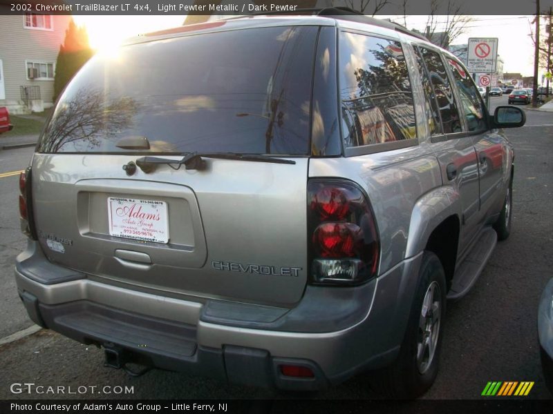Light Pewter Metallic / Dark Pewter 2002 Chevrolet TrailBlazer LT 4x4