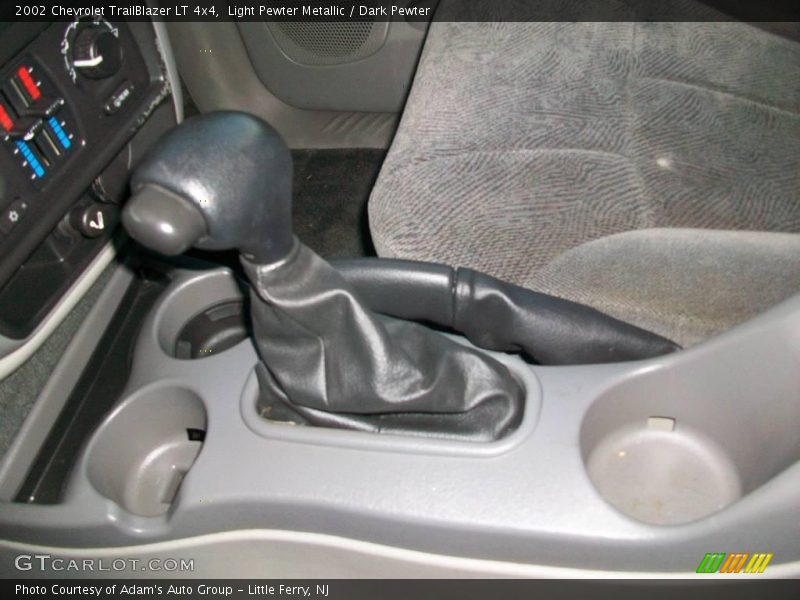 Light Pewter Metallic / Dark Pewter 2002 Chevrolet TrailBlazer LT 4x4