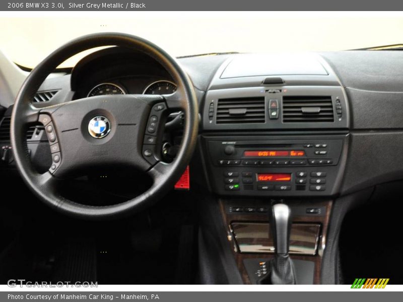 Silver Grey Metallic / Black 2006 BMW X3 3.0i