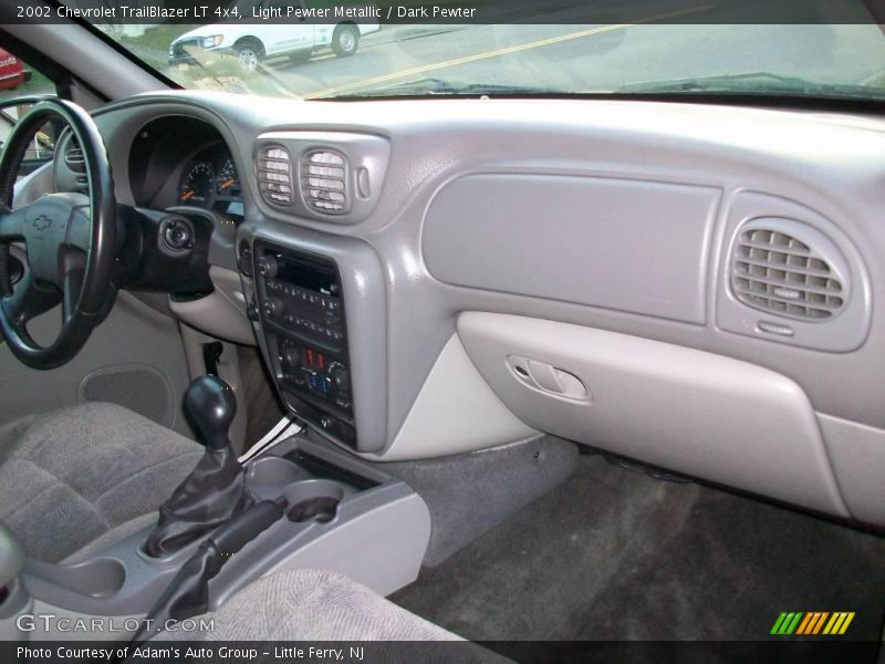 Light Pewter Metallic / Dark Pewter 2002 Chevrolet TrailBlazer LT 4x4