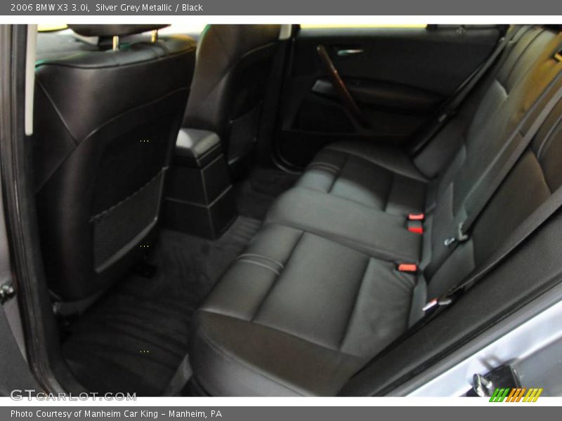 Silver Grey Metallic / Black 2006 BMW X3 3.0i