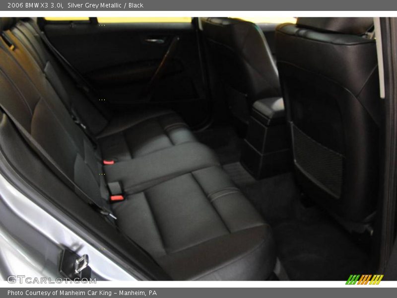 Silver Grey Metallic / Black 2006 BMW X3 3.0i