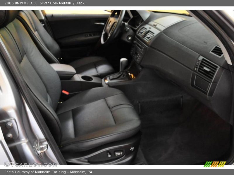 Silver Grey Metallic / Black 2006 BMW X3 3.0i
