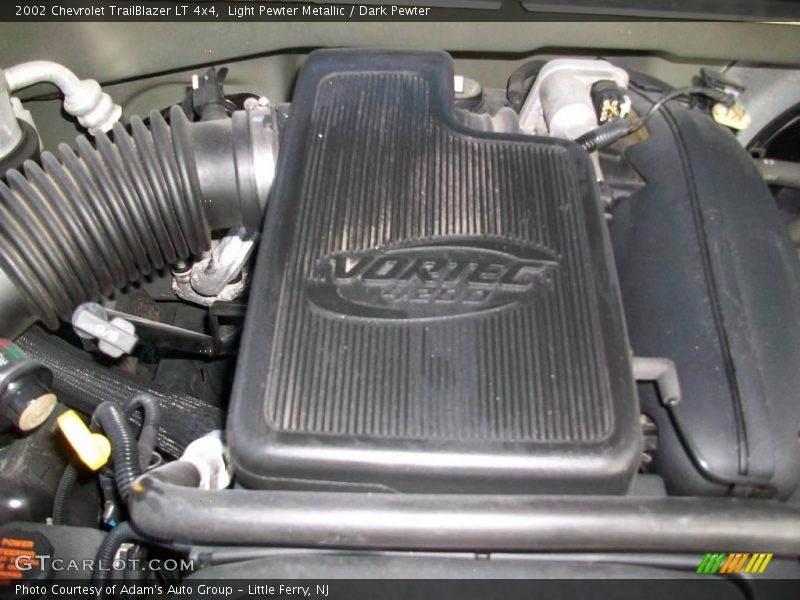 Light Pewter Metallic / Dark Pewter 2002 Chevrolet TrailBlazer LT 4x4