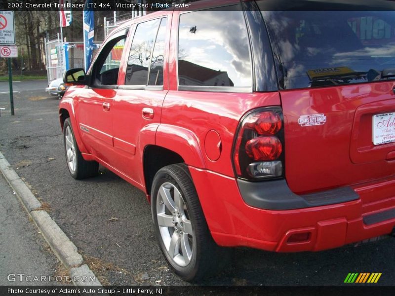 Victory Red / Dark Pewter 2002 Chevrolet TrailBlazer LTZ 4x4