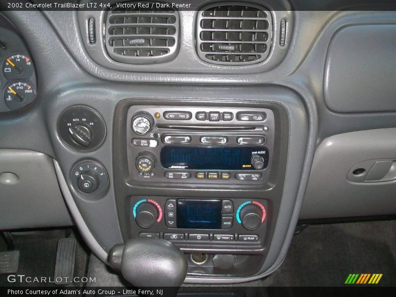 Victory Red / Dark Pewter 2002 Chevrolet TrailBlazer LTZ 4x4
