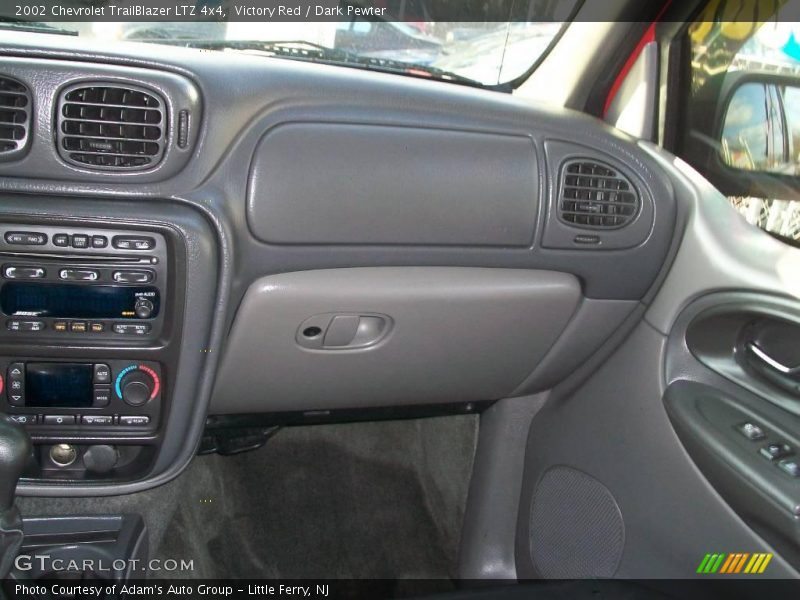 Victory Red / Dark Pewter 2002 Chevrolet TrailBlazer LTZ 4x4