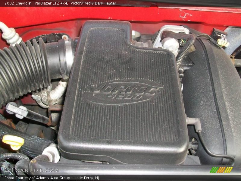Victory Red / Dark Pewter 2002 Chevrolet TrailBlazer LTZ 4x4