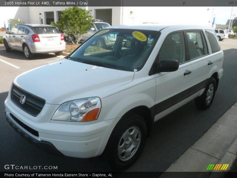 Taffeta White / Gray 2005 Honda Pilot LX 4WD