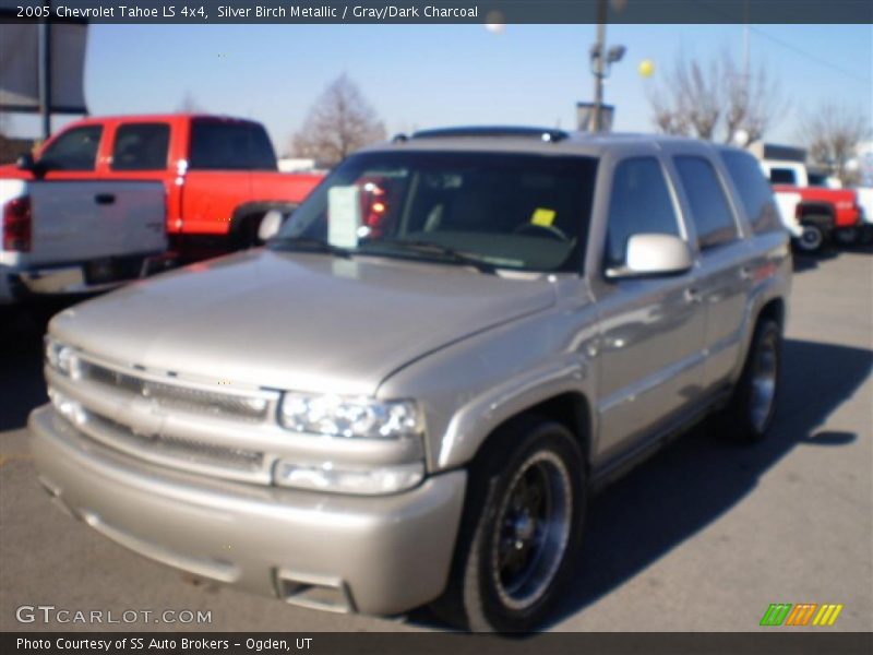 Silver Birch Metallic / Gray/Dark Charcoal 2005 Chevrolet Tahoe LS 4x4