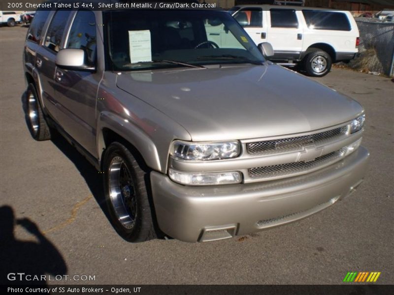 Silver Birch Metallic / Gray/Dark Charcoal 2005 Chevrolet Tahoe LS 4x4