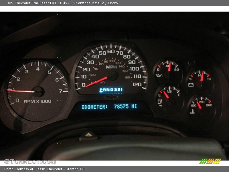 Silverstone Metallic / Ebony 2005 Chevrolet TrailBlazer EXT LT 4x4