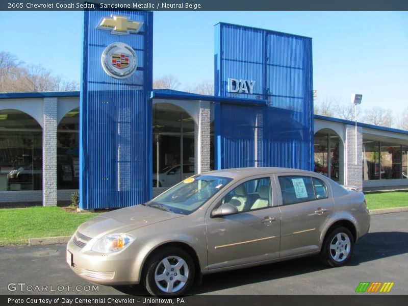 Sandstone Metallic / Neutral Beige 2005 Chevrolet Cobalt Sedan
