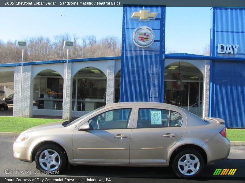 Sandstone Metallic / Neutral Beige 2005 Chevrolet Cobalt Sedan