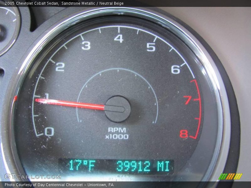 Sandstone Metallic / Neutral Beige 2005 Chevrolet Cobalt Sedan