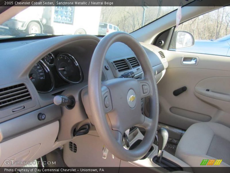 Sandstone Metallic / Neutral Beige 2005 Chevrolet Cobalt Sedan