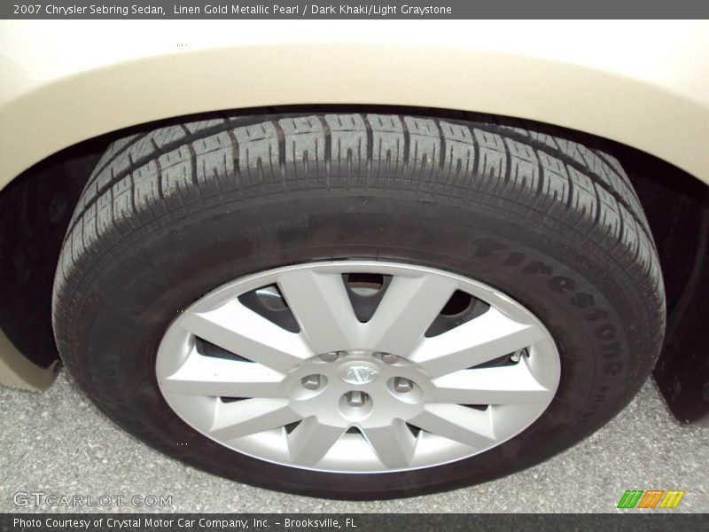 Linen Gold Metallic Pearl / Dark Khaki/Light Graystone 2007 Chrysler Sebring Sedan