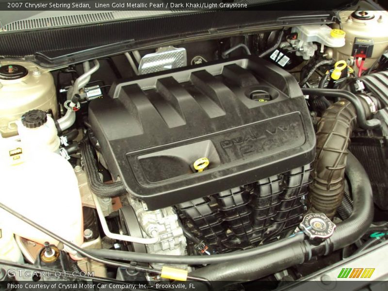 Linen Gold Metallic Pearl / Dark Khaki/Light Graystone 2007 Chrysler Sebring Sedan