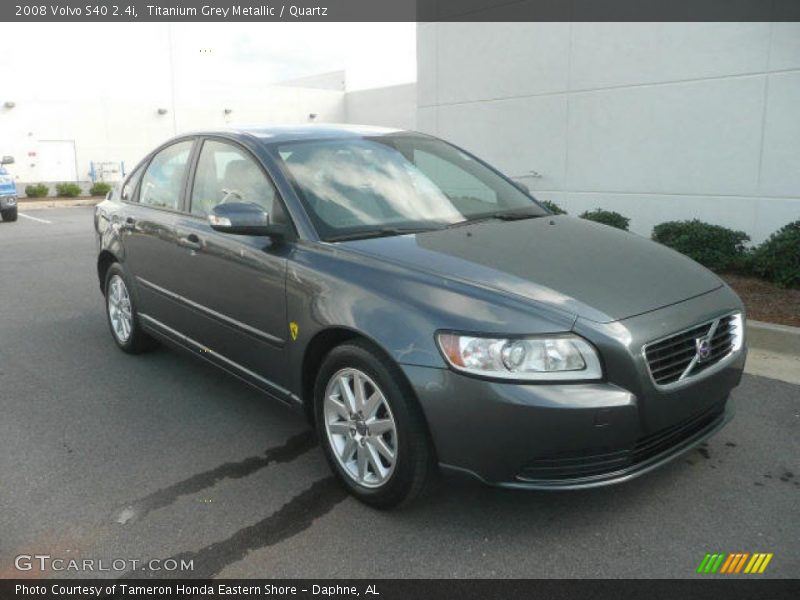 Titanium Grey Metallic / Quartz 2008 Volvo S40 2.4i