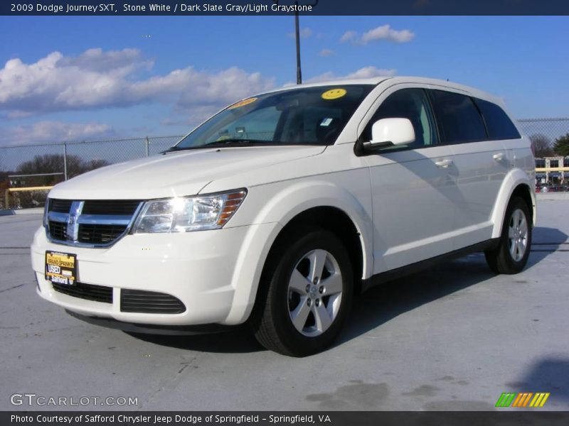 Stone White / Dark Slate Gray/Light Graystone 2009 Dodge Journey SXT