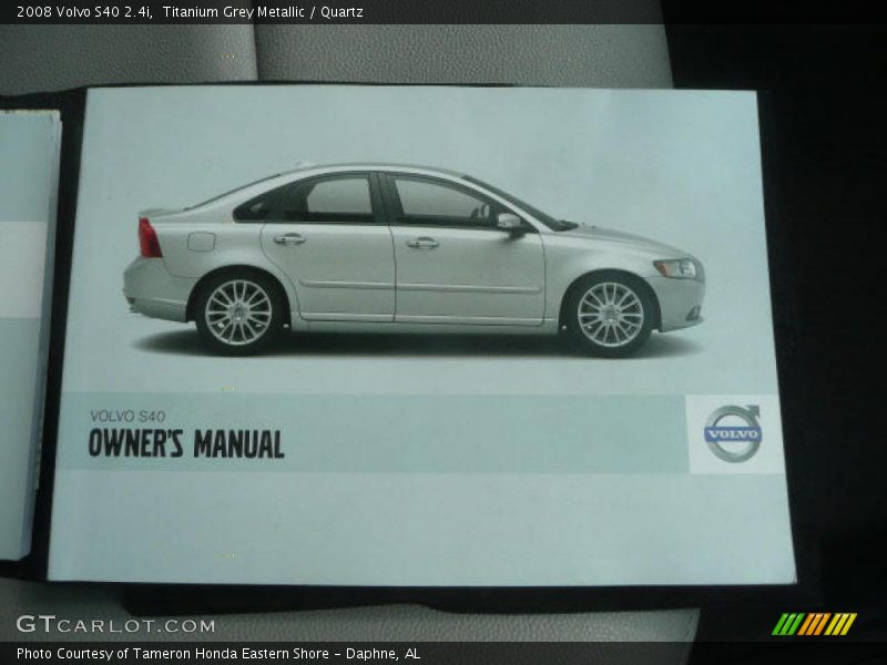 Titanium Grey Metallic / Quartz 2008 Volvo S40 2.4i