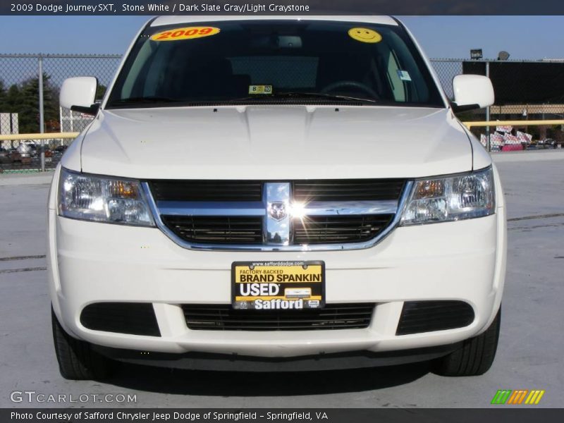 Stone White / Dark Slate Gray/Light Graystone 2009 Dodge Journey SXT