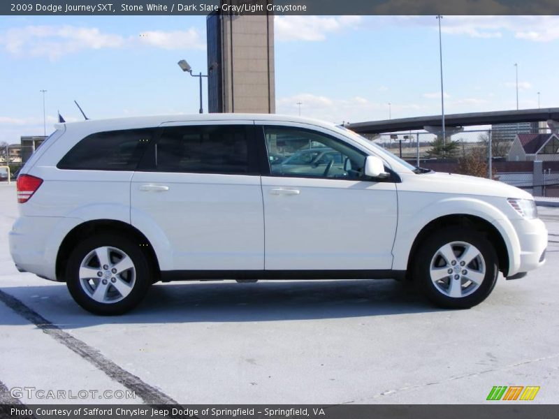 Stone White / Dark Slate Gray/Light Graystone 2009 Dodge Journey SXT