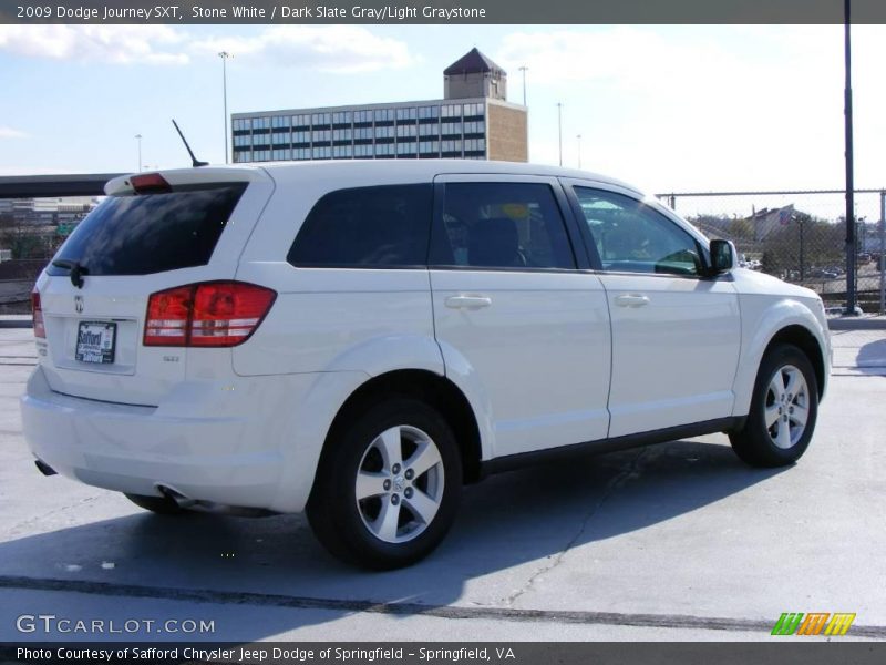 Stone White / Dark Slate Gray/Light Graystone 2009 Dodge Journey SXT
