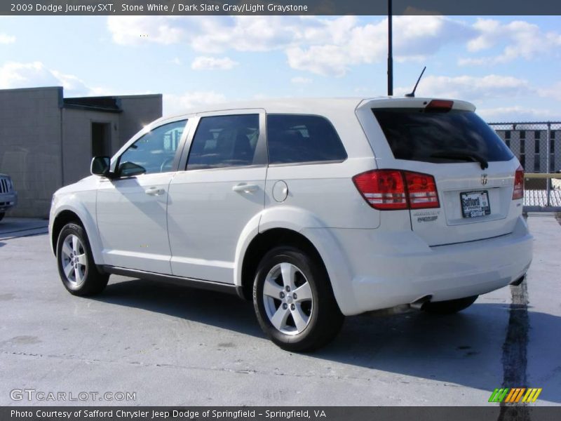 Stone White / Dark Slate Gray/Light Graystone 2009 Dodge Journey SXT
