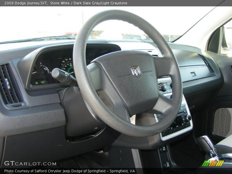 Stone White / Dark Slate Gray/Light Graystone 2009 Dodge Journey SXT