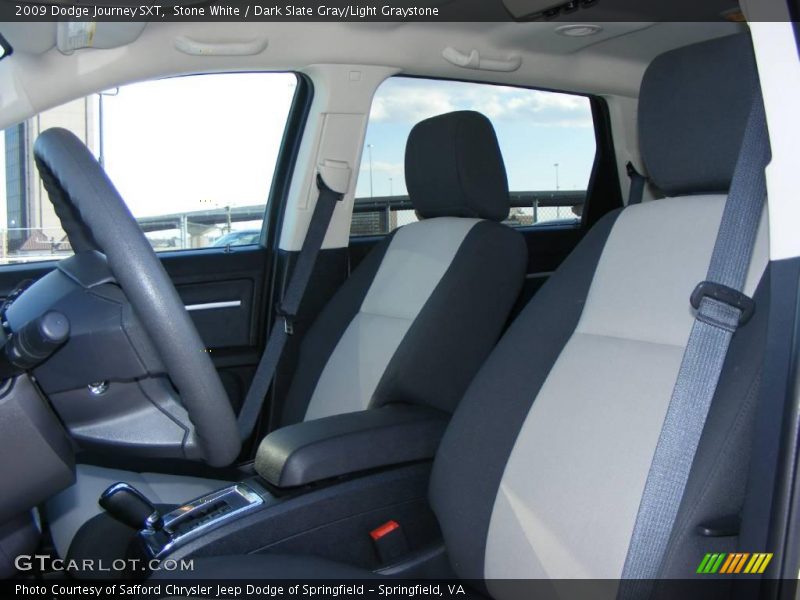 Stone White / Dark Slate Gray/Light Graystone 2009 Dodge Journey SXT
