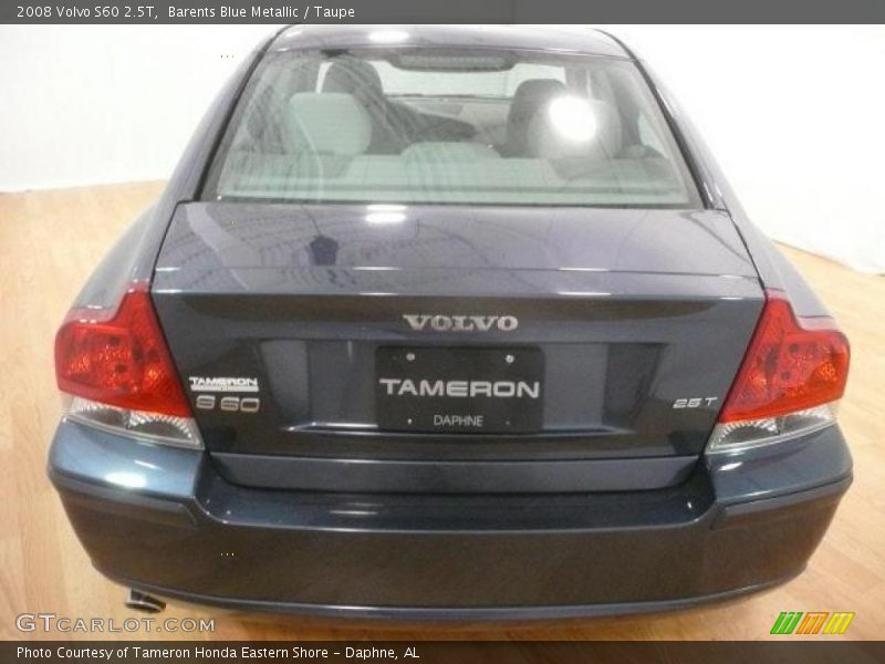 Barents Blue Metallic / Taupe 2008 Volvo S60 2.5T