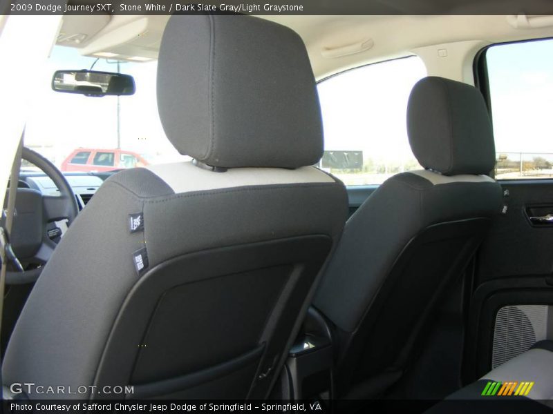Stone White / Dark Slate Gray/Light Graystone 2009 Dodge Journey SXT