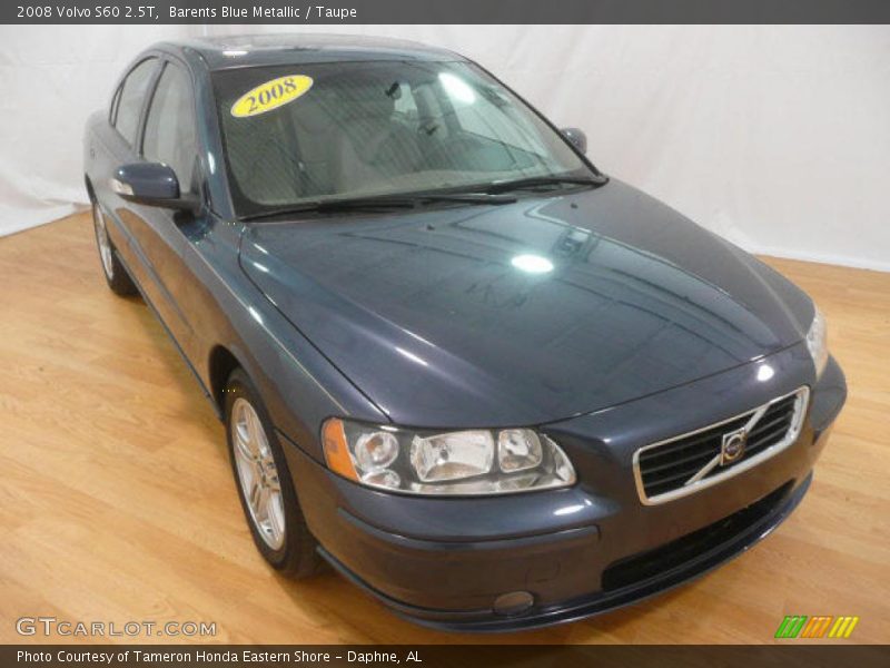 Barents Blue Metallic / Taupe 2008 Volvo S60 2.5T