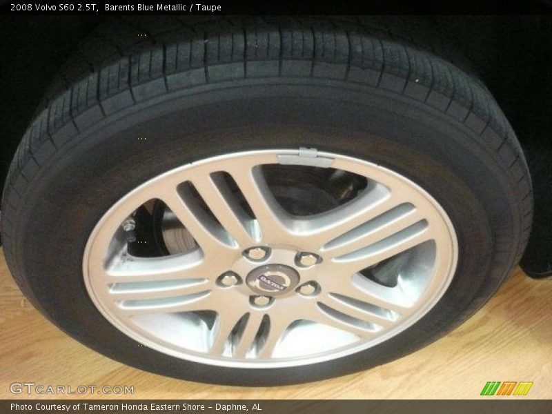 Barents Blue Metallic / Taupe 2008 Volvo S60 2.5T