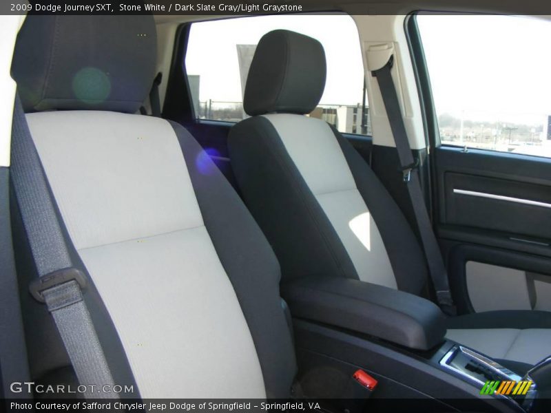 Stone White / Dark Slate Gray/Light Graystone 2009 Dodge Journey SXT
