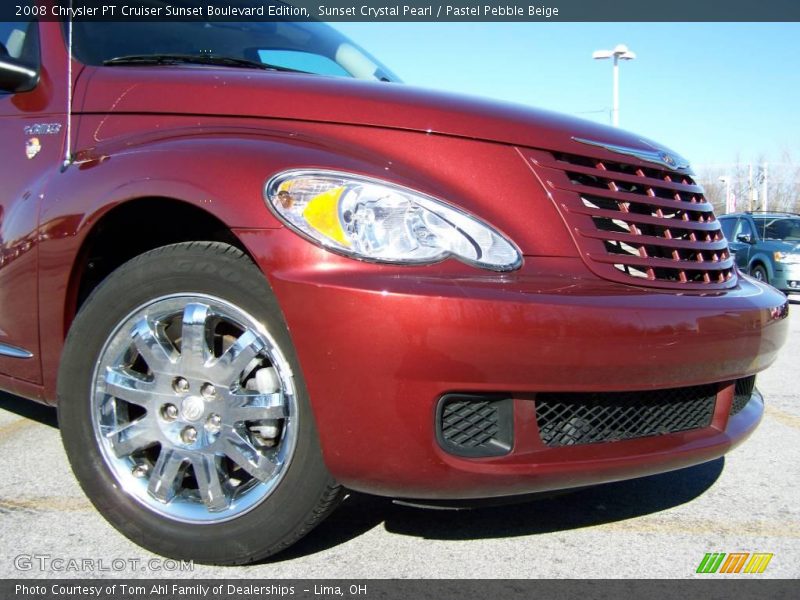 Sunset Crystal Pearl / Pastel Pebble Beige 2008 Chrysler PT Cruiser Sunset Boulevard Edition