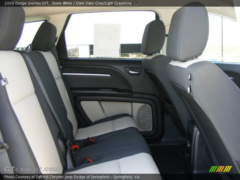 Stone White / Dark Slate Gray/Light Graystone 2009 Dodge Journey SXT