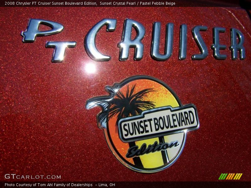 Sunset Crystal Pearl / Pastel Pebble Beige 2008 Chrysler PT Cruiser Sunset Boulevard Edition