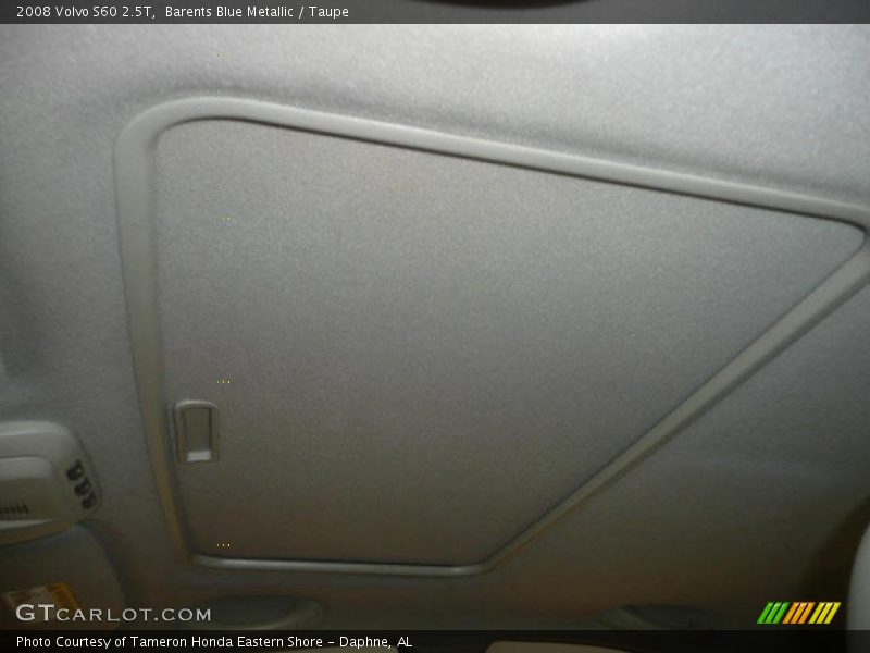Barents Blue Metallic / Taupe 2008 Volvo S60 2.5T