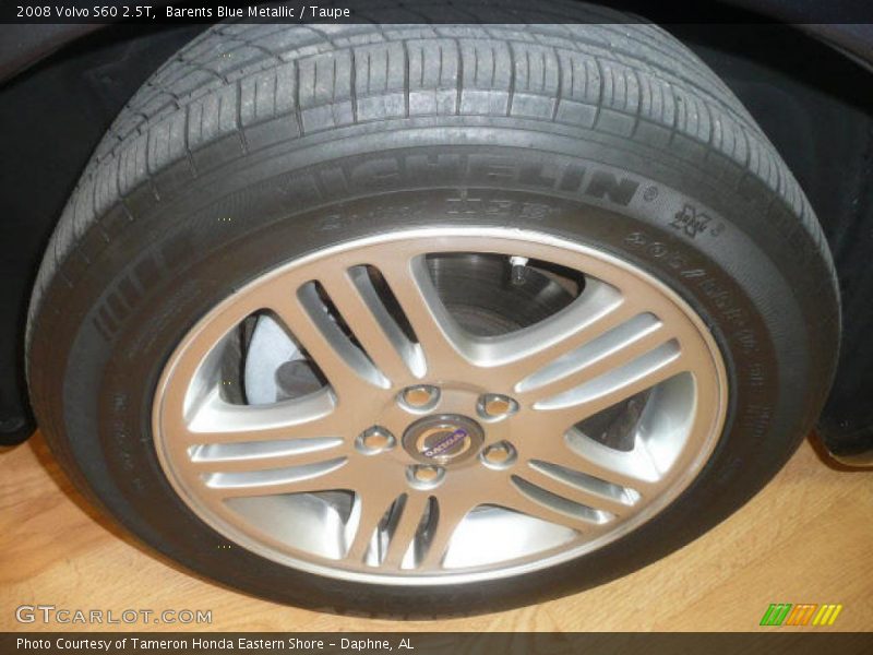 Barents Blue Metallic / Taupe 2008 Volvo S60 2.5T