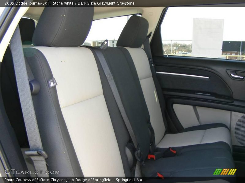Stone White / Dark Slate Gray/Light Graystone 2009 Dodge Journey SXT
