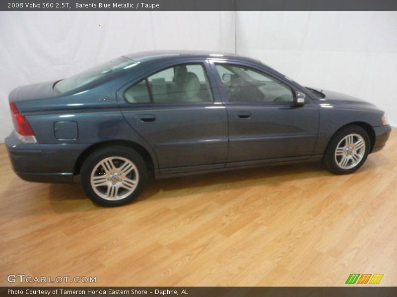 Barents Blue Metallic / Taupe 2008 Volvo S60 2.5T