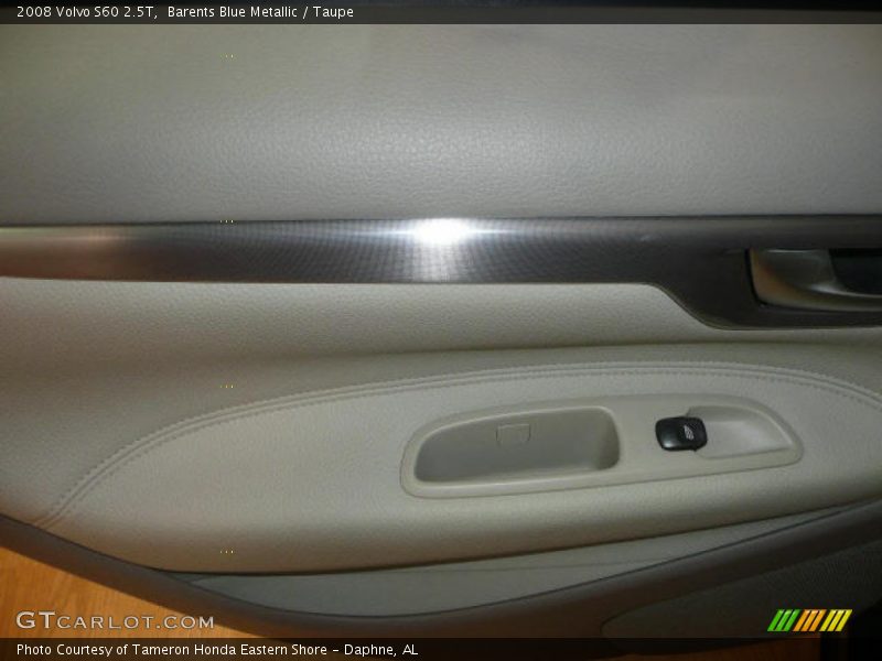 Barents Blue Metallic / Taupe 2008 Volvo S60 2.5T