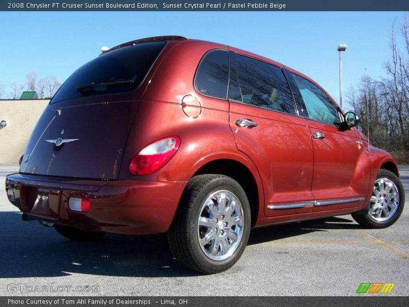 Sunset Crystal Pearl / Pastel Pebble Beige 2008 Chrysler PT Cruiser Sunset Boulevard Edition